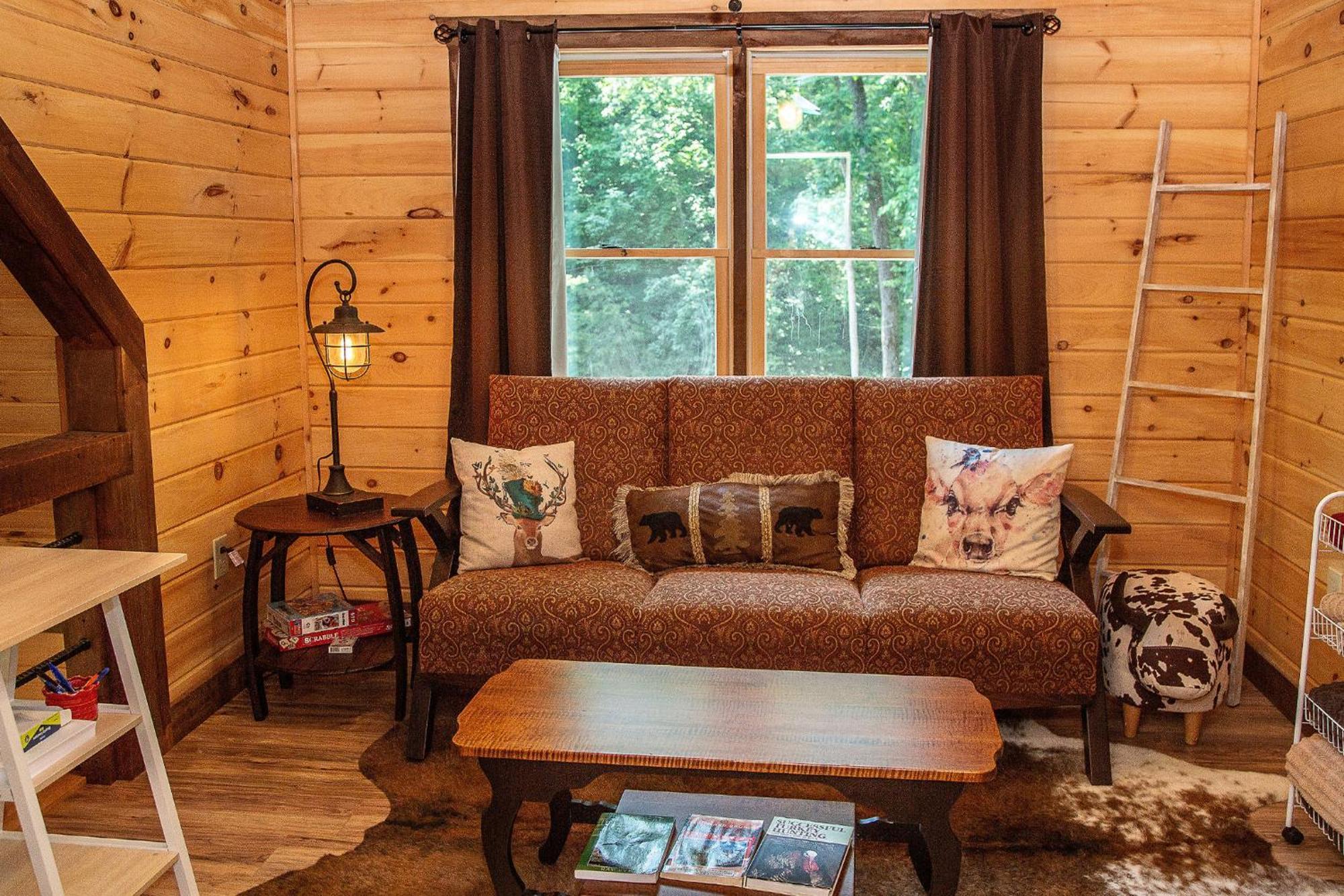 Adore The Smores Rustic Mountain Charm Outdoor Spaces And A Cozy Hot Tub Blue Ridge Exteriér fotografie